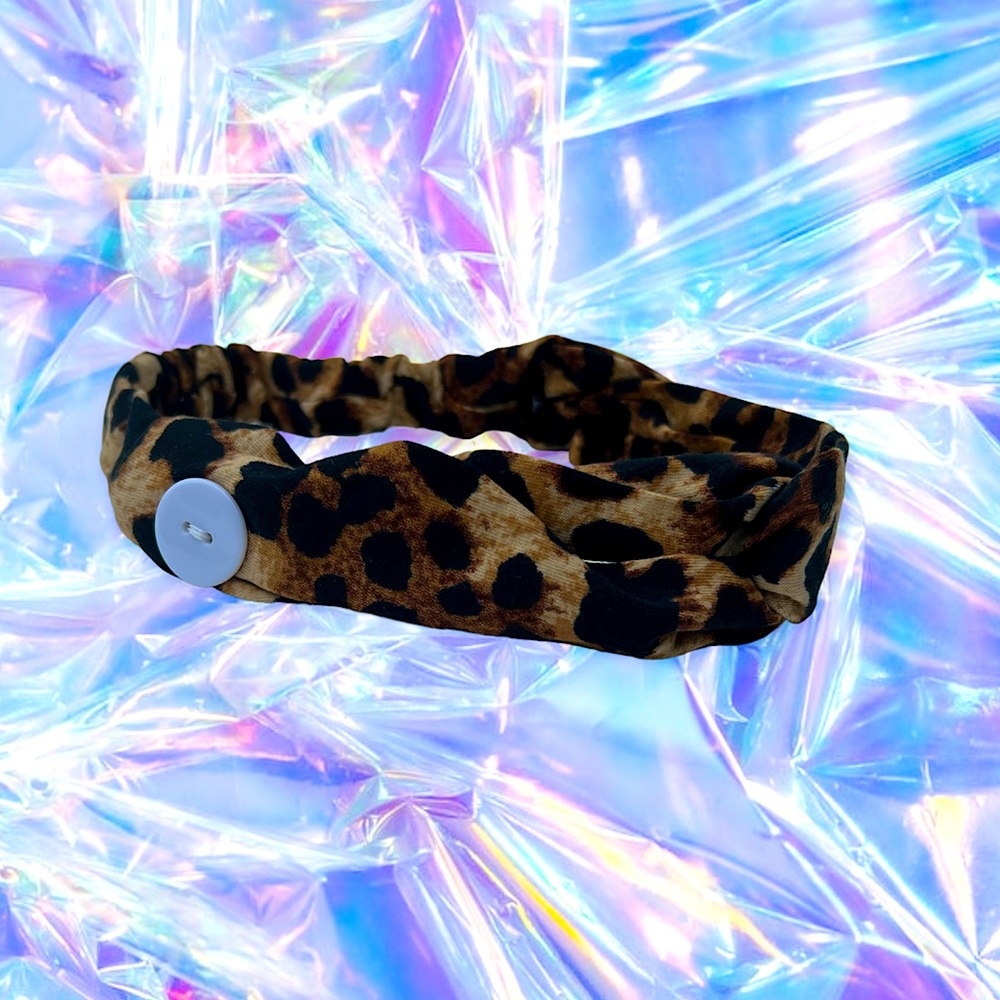 Animal Big Cat Print Hair Band Accessory